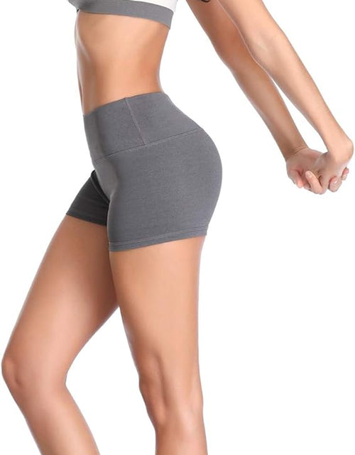 Load image into Gallery viewer, Women&#39;S 5&quot; /2&quot; High Waist Stretch Athletic Workout Shorts with Pocket
