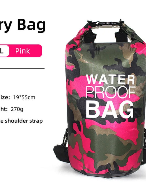 Load image into Gallery viewer, Waterproof Dry Bag 30L 20L 15L 10L 5L for Kayak Swimming Trekking Boating Floating Gym Bags Beach Accessories Rafting Bag
