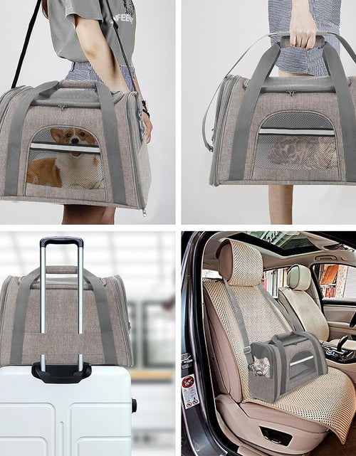 Load image into Gallery viewer, Pet Carrier Airline Approved Pet Carrier Dog Carriers for Small Dogs, Cat Carriers for Medium Cats Small Cats, Small Pet Carrier Small Dog Carrier Airline Approved Dog Cat Pet Travel Carrier
